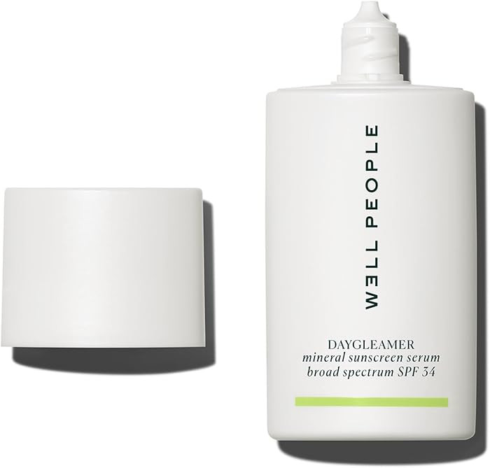 Well People Daygleamer Mineral Sunscreen Serum SPF 34, Blendable Formula with Vitamin C & Niacina... | Amazon (US)