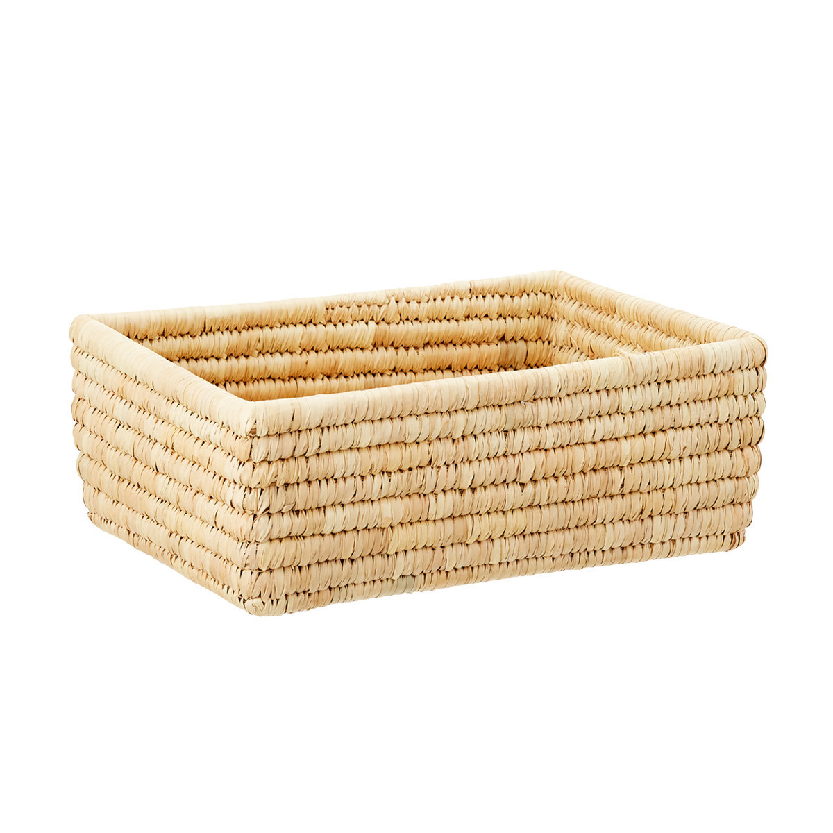 Small Palm Leaf Bin | The Container Store