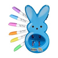 The Eggmazing Easter Egg Decorator - Peeps Bunny - Arts and Craft Set Includes 6 Colorful Markers... | Amazon (US)