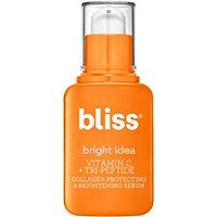 Bliss Bright Idea Vitamin C + Tri-Peptide Collagen Protecting & Brightening Serum | Ulta