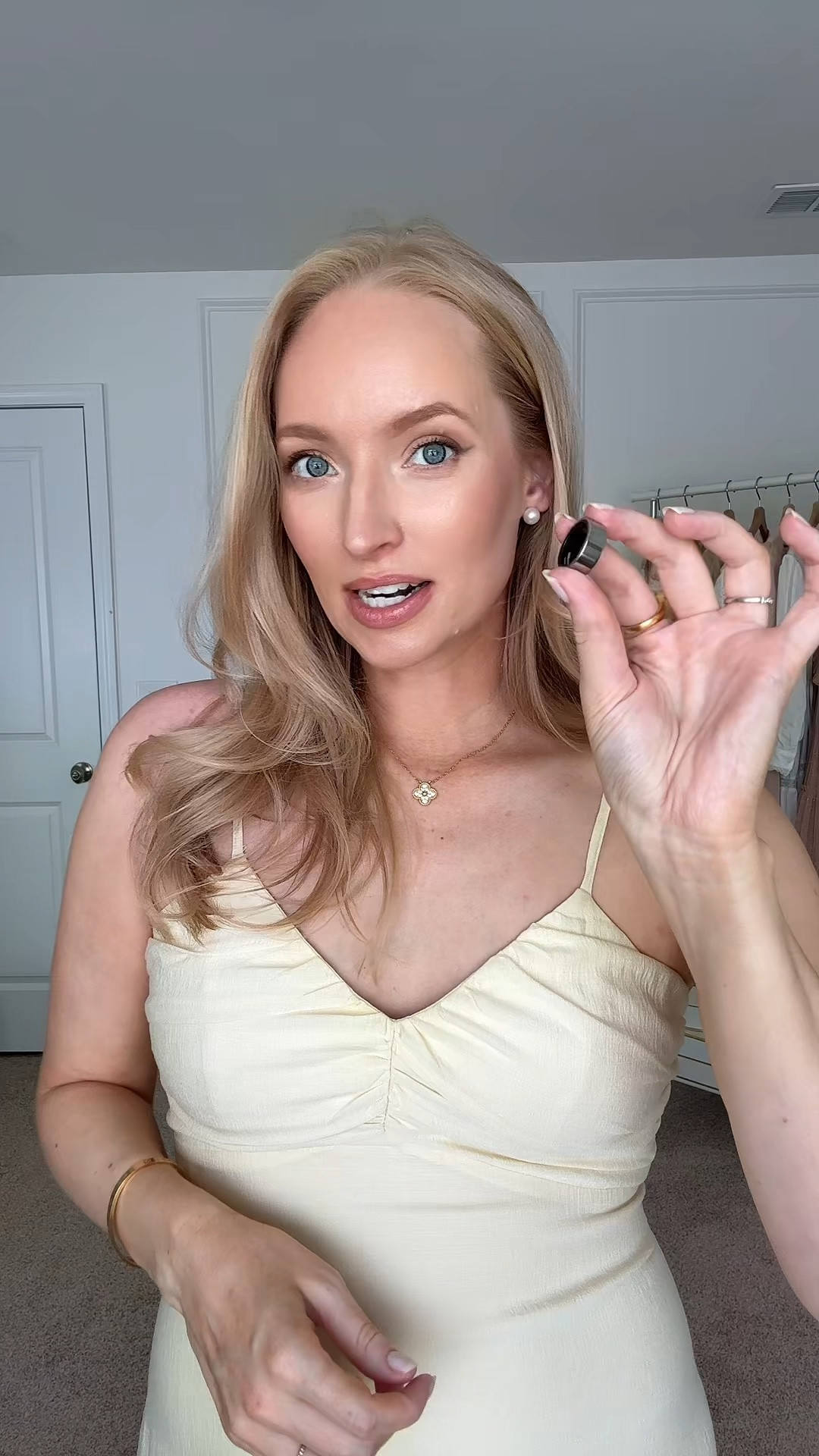 My Ultrahuman fitness is on sale for the Amazon Spring sale and you can stack code AMAZONAJ10 for an extra 10% off. I wear a size 7 and can wear it on multiple fingers. 

Use code STRAWBERRYCHIC20 for 20% off my dress

#LTKSaleAlert #LTKActive #LTKWatchNow