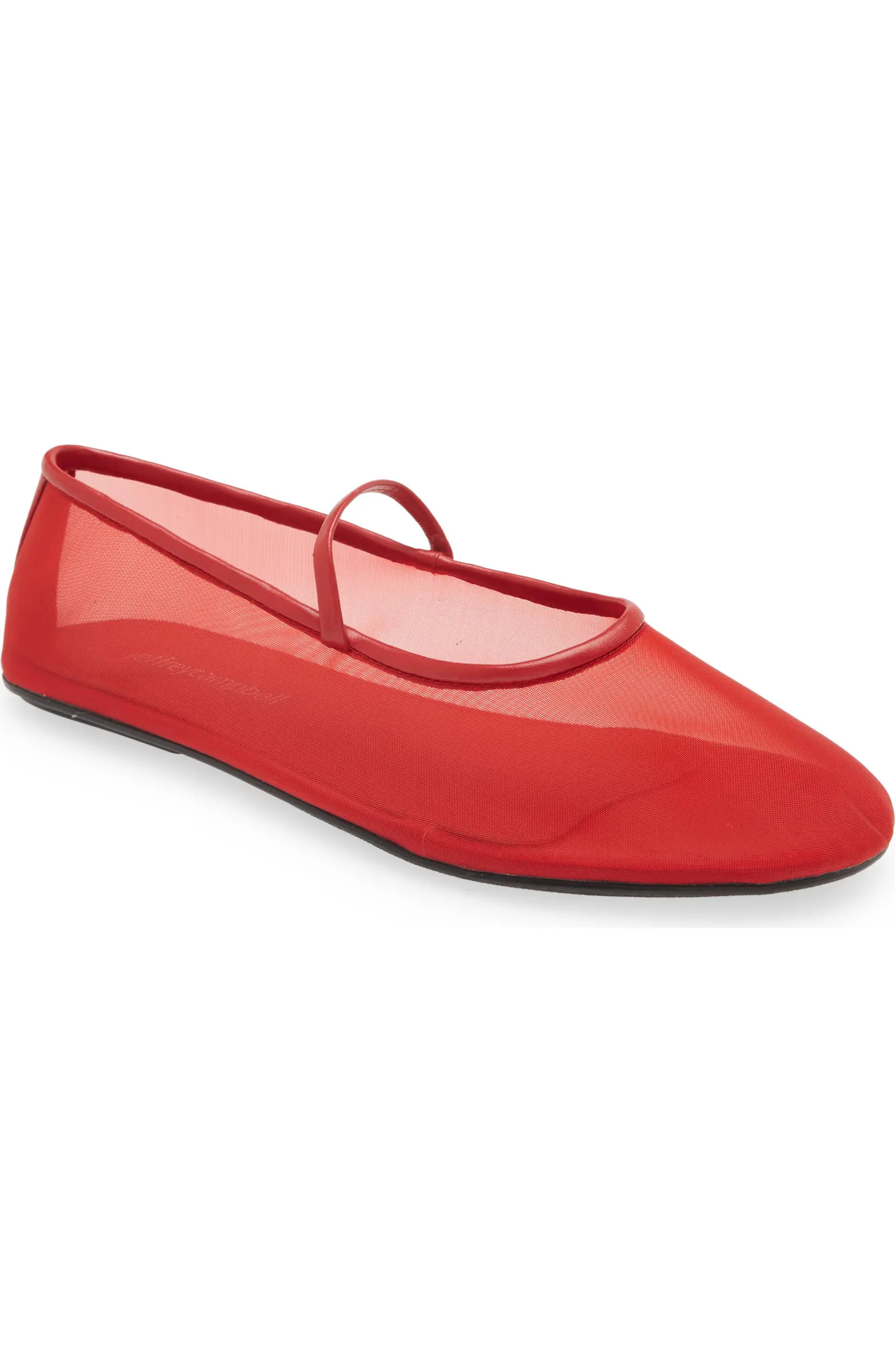 Mesh Mary Jane Flat (Women) | Nordstrom