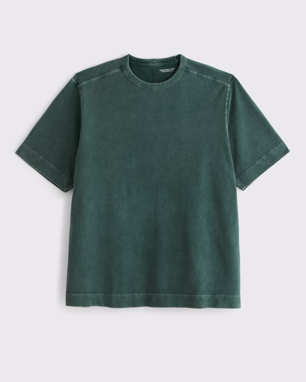 Premium Heavyweight Tee | Abercrombie & Fitch (US)