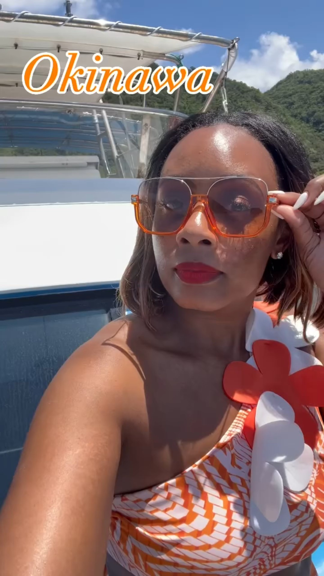Happy 1st Day of Summer ☀️One of my favorite summer activities is traveling & having a yacht day in a cute swimsuit 🩱 
Checkout my Okinawa Boat/ Snorkeling 🤿 Day 🏝️ 

We cruised to Tokashiki, the largest island in Keramashoto National Park. The waters were turquoise, you could see the coral, sea turtles, and schools of fish 🐠 in bare sight! 

I’m soo happy I let go off fear and got of the boat to experience it. The water felt amazing and when the bigger fish got too close your girl went back on the boat 😅. 

#LTKTravel #LTKSummerEdit #LTKSwim
