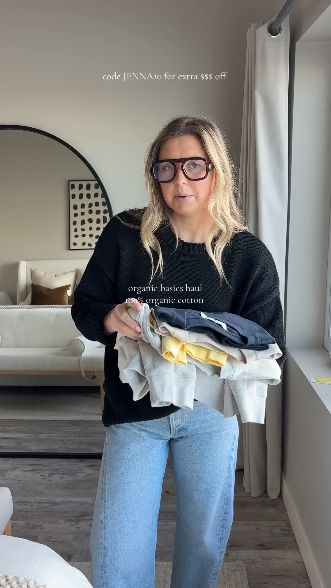 Organic basics haul!! Code JENNA10 saves you $$$ on top of the sale! 

#LTKFindsUnder100 #LTKSaleAlert #LTKFindsUnder50