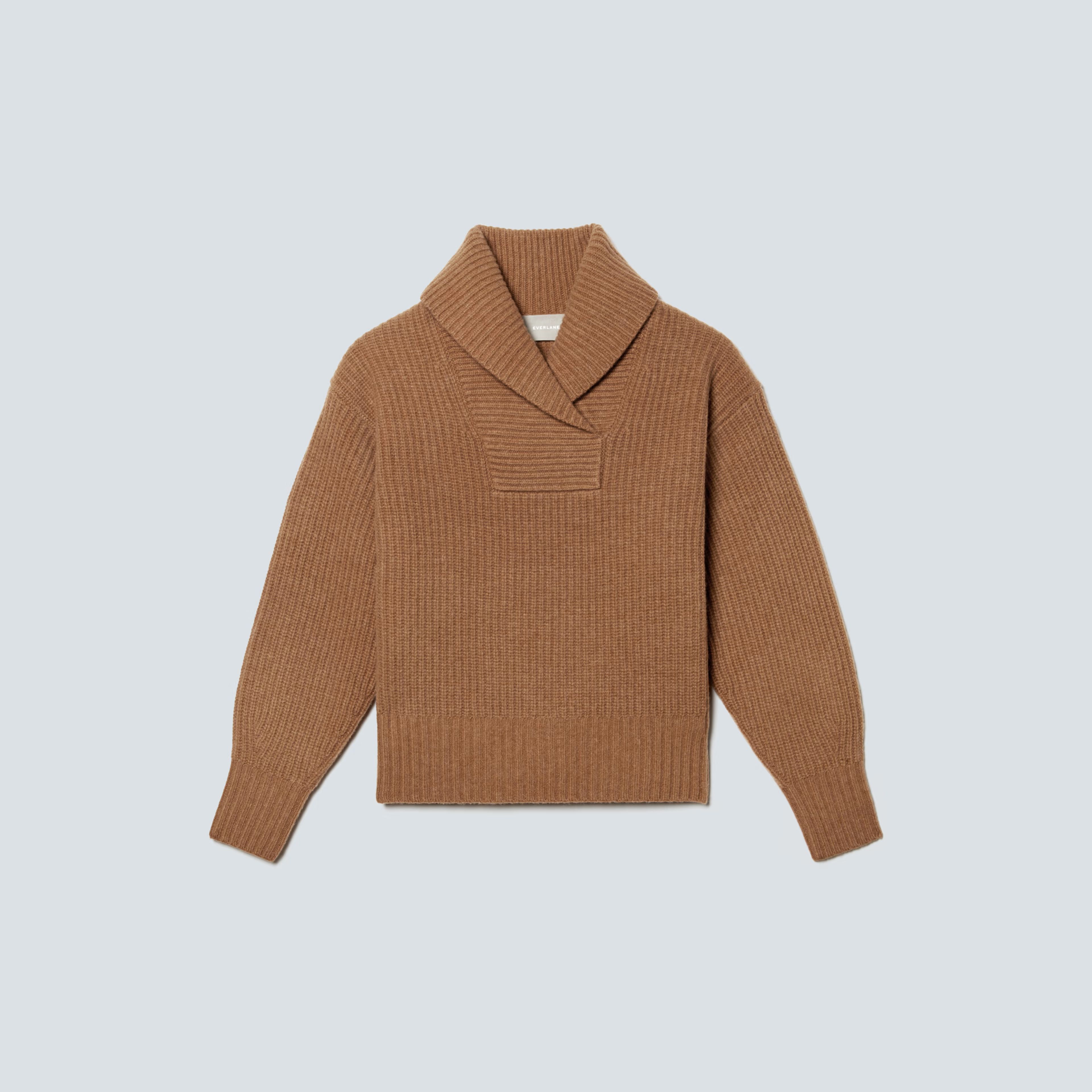 The Felted Merino Shawl Collar Sweater | Everlane