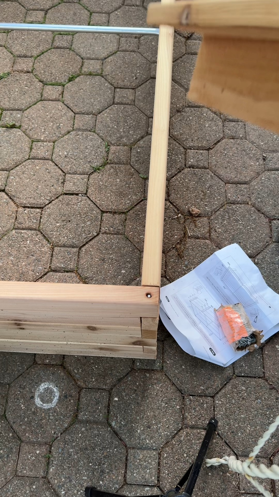 Building a raised garden bed from scratch, one board at a time. This corner of the patio is about to become the newest growing space around here. 

 #LTKSeasonal #LTKHome