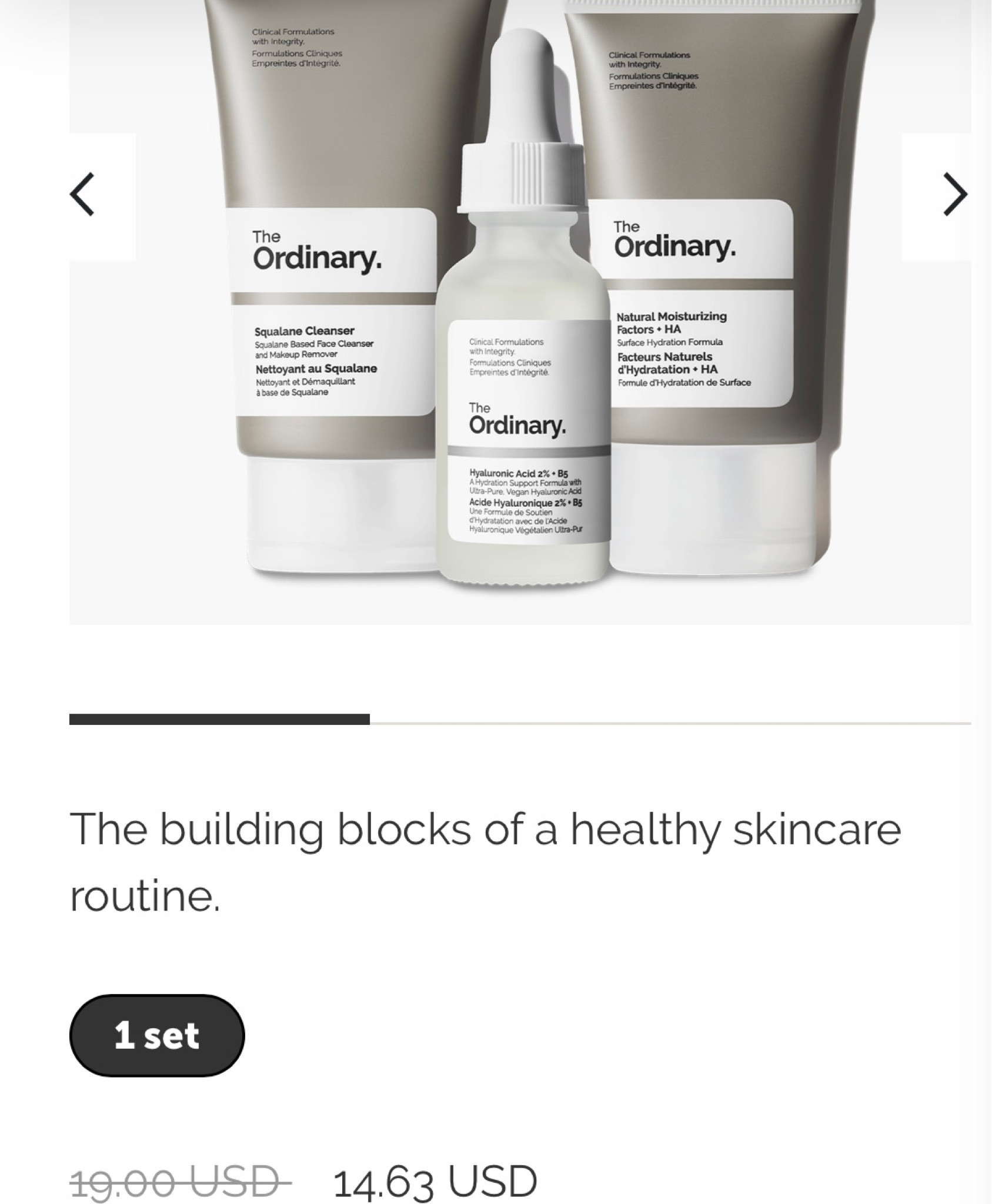 What I like to call the  “starter set!” The Ordinary is my go to for most of my skin care ! Wonderful results and extremely affordable! 

#LTKHoliday #LTKCyberweek #LTKbeauty