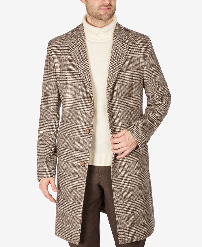 Lauren Ralph Lauren Men’s Luther Luxury Blend  Overcoat & Reviews - Coats & Jackets - Men - Mac... | Macys (US)