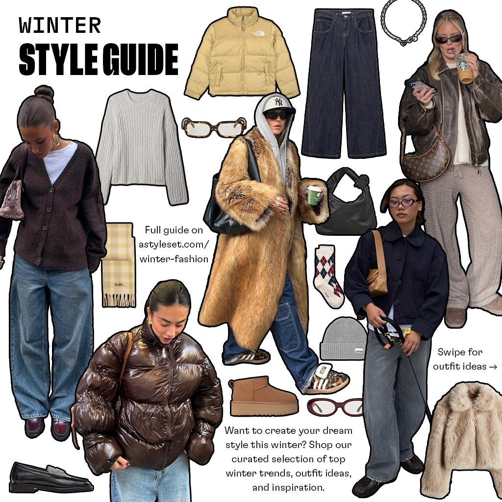 JUST DROPPED ON ASTYLESET.COM: WINTER STYLE GUIDE 🏂 our curated selection of top winter trends, outfit ideas, and links to shop – all on astyleset.com/winter-fashion

#winterfashion #winterstyle #winteroutfits 

#LTKStyleTip #LTKSeasonal
