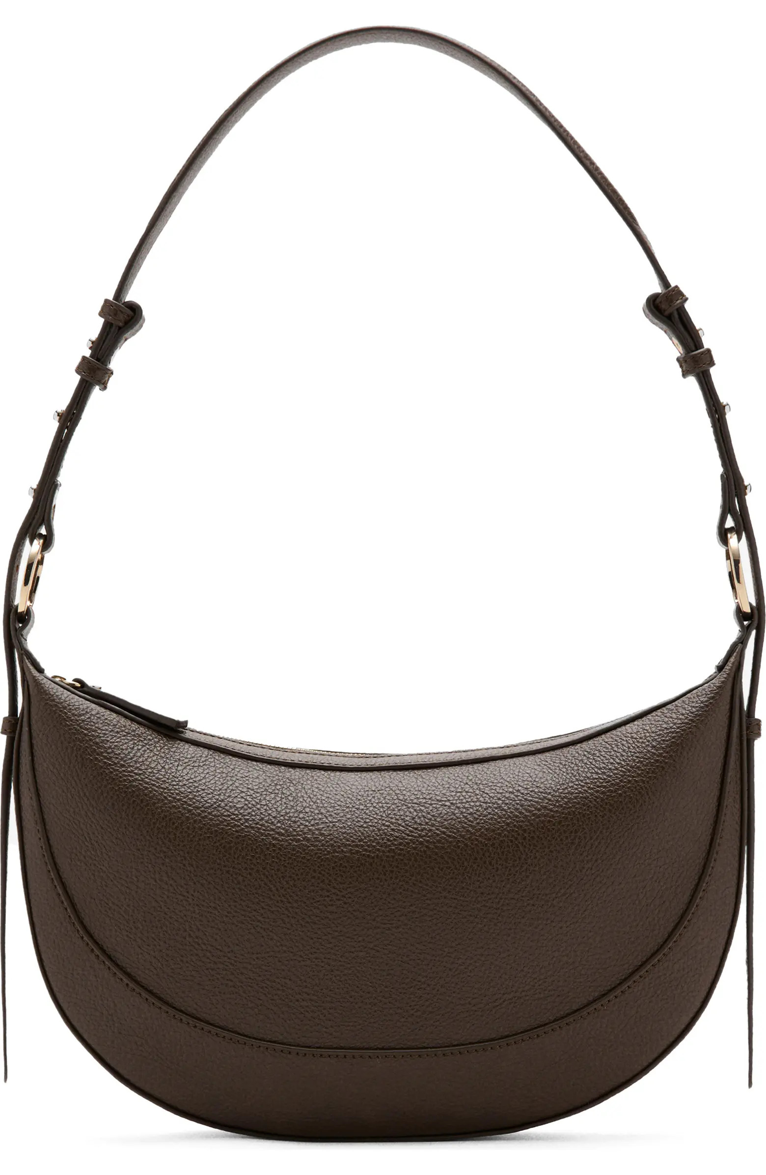 Oval Faux Leather Shoulder Bag | Nordstrom