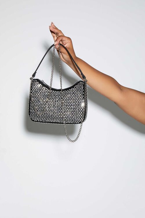 Embellished Chain Baguette Bag | Forever 21 (US)