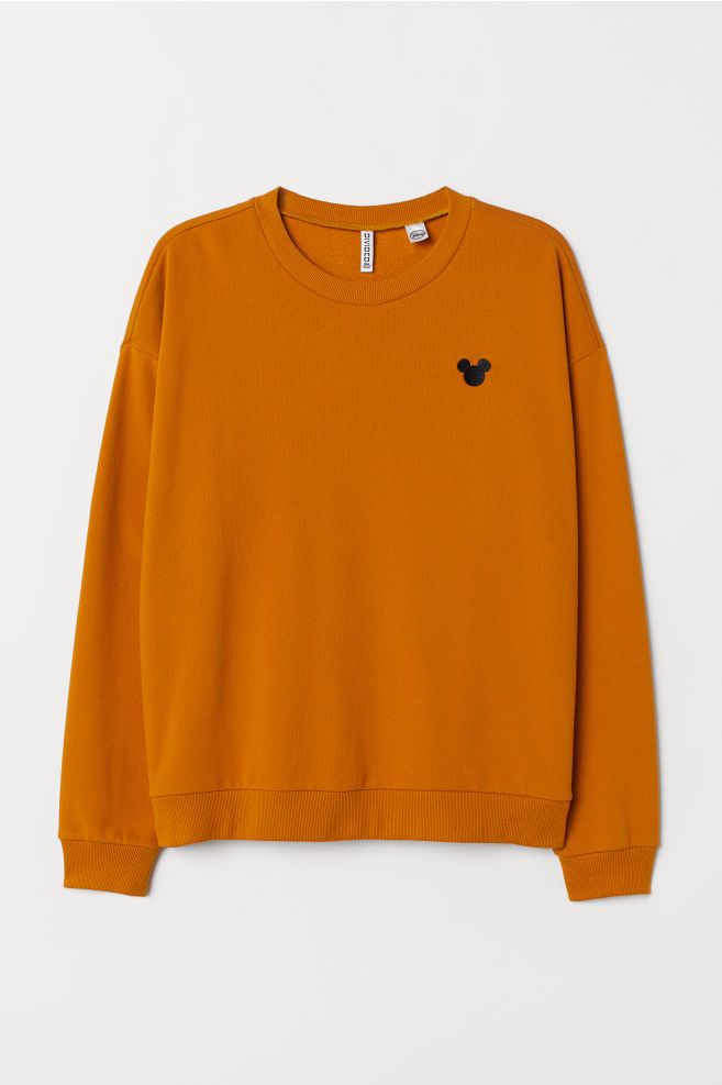 Sweatshirt with Embroidery | H&M (US + CA)