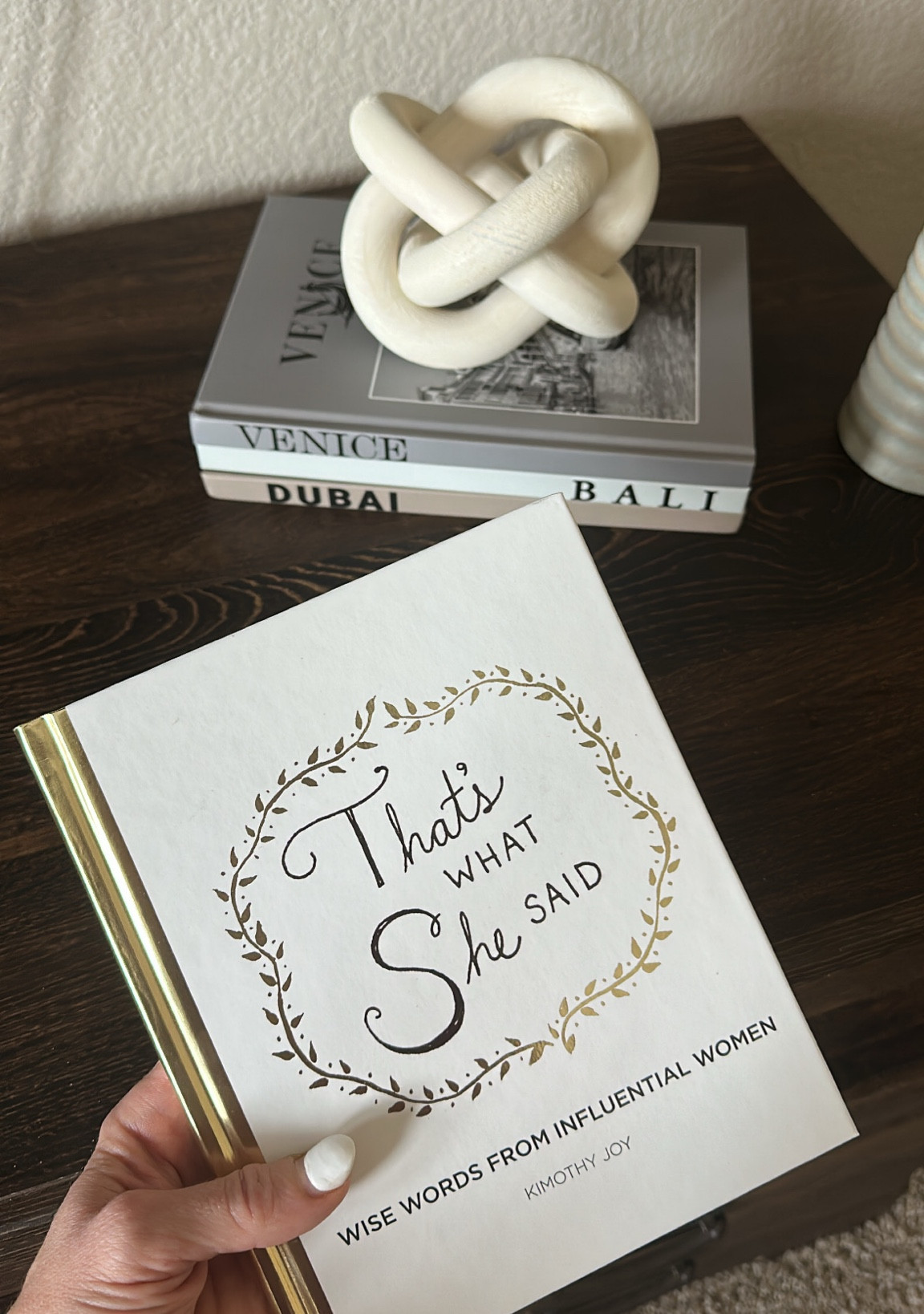 Amazon decor finds 
That’s what she said 👏😂
Book decor 
Decorative books travel 
Bedroom decor 
Coffee table decor 
Books for her 
Wood knot 
Decor ideas 


#LTKhome #LTKfamily #LTKstyletip