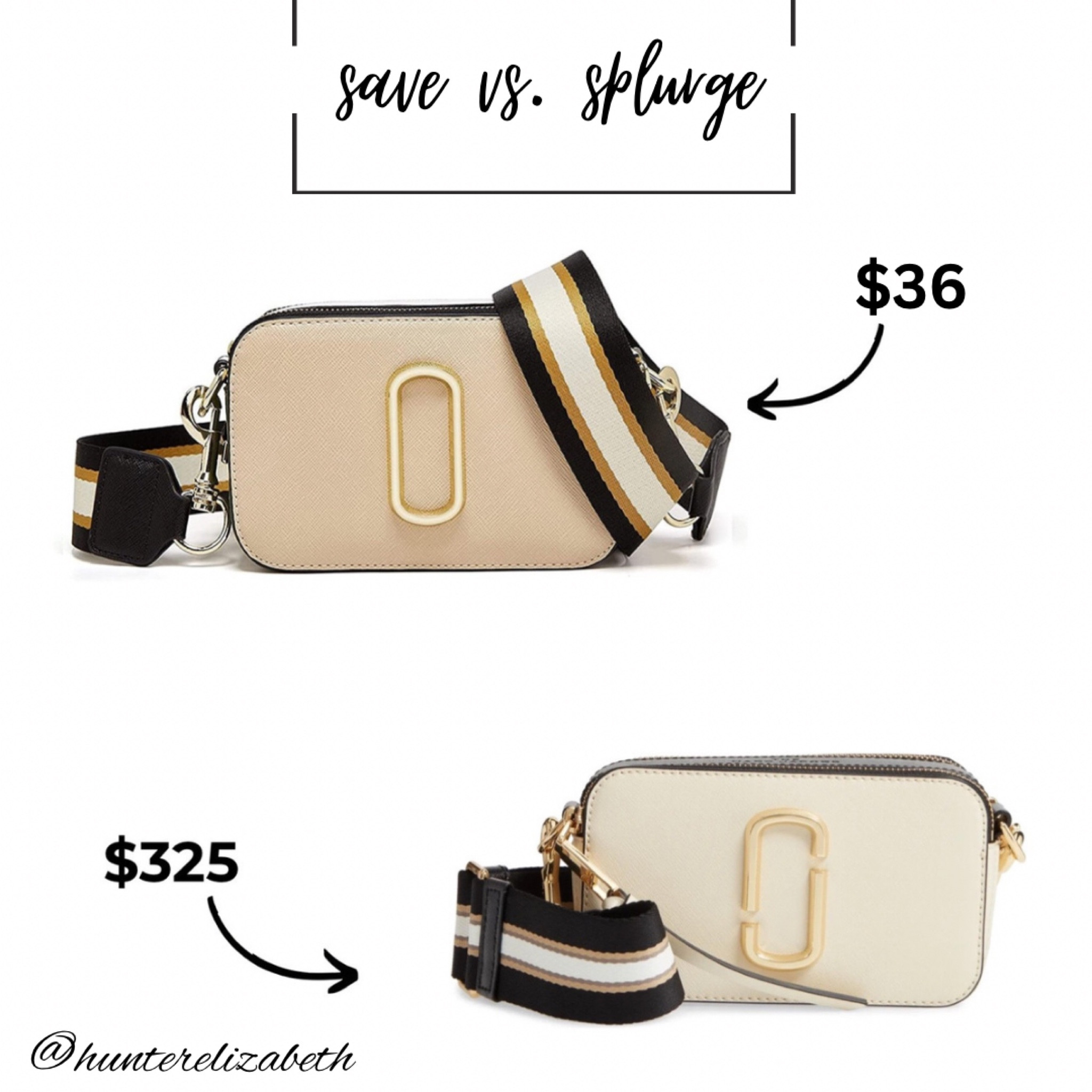 Marc Jacobs Snapshot Bag Dupe -  UK