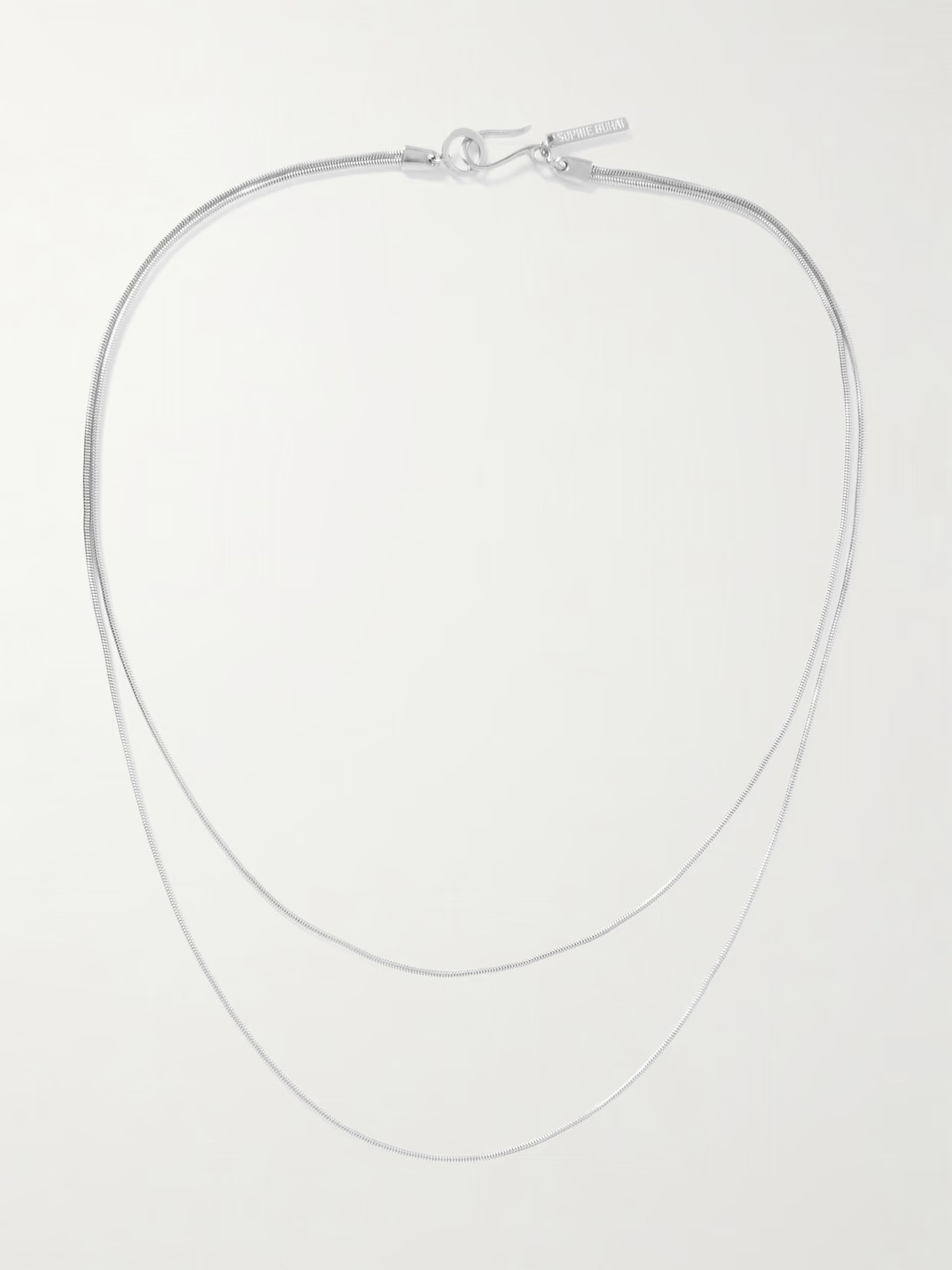 Sophie Buhai - Double Diana Silver Necklace - One size | NET-A-PORTER (US)