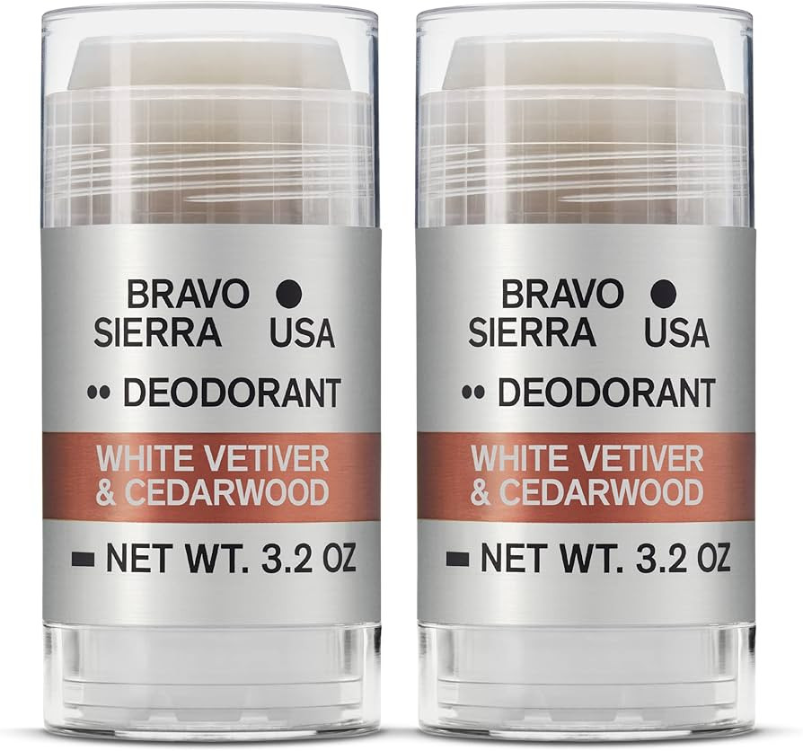 Aluminum-Free Deodorant for Men by Bravo Sierra - Long Lasting All-Day Odor and Sweat Protection ... | Amazon (US)