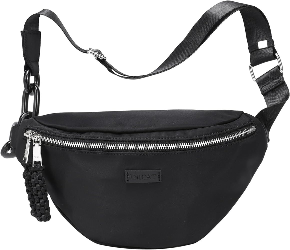 INICAT Fanny Packs for Women Fashionable Waist Packs Belt Bags Unisex Cross Body Bag for Travel H... | Amazon (US)