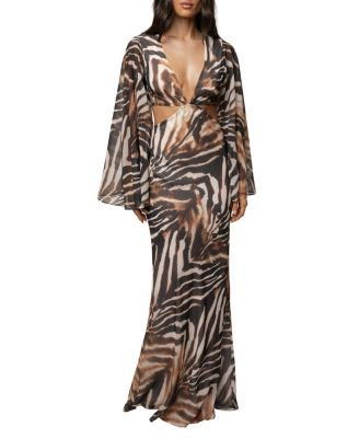 Zebra Instincts Print Maxi Dress | Bloomingdale's (US)