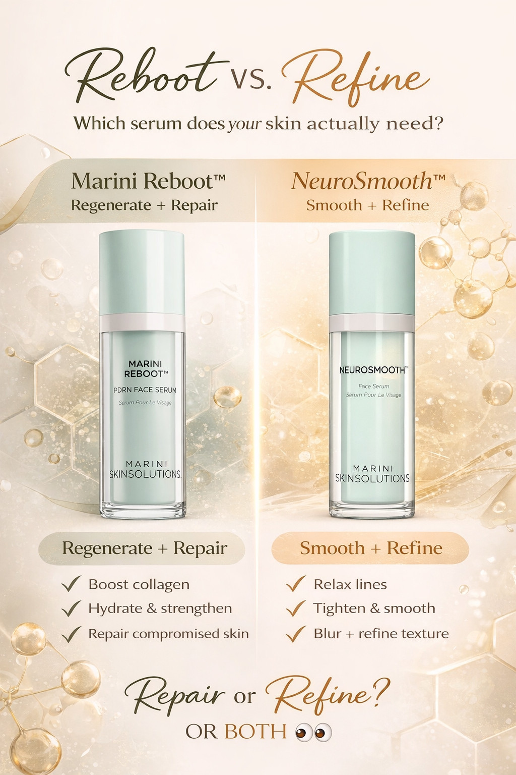So many serums but what to choose? Here are two options I’m recommending daily to different clients. Lmk if you need help creating a skincare routine! 

Jan Marini. Marini skin solutions. Esthetician. Skincare  

#LTKOver40 #LTKBeauty #LTKSeasonal