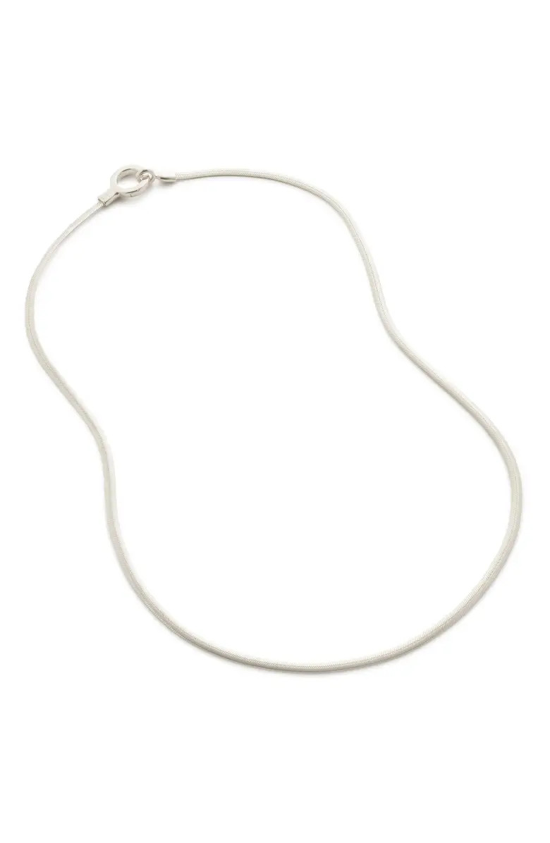 Monica Vinader Snake Chain Necklace | Nordstrom | Nordstrom
