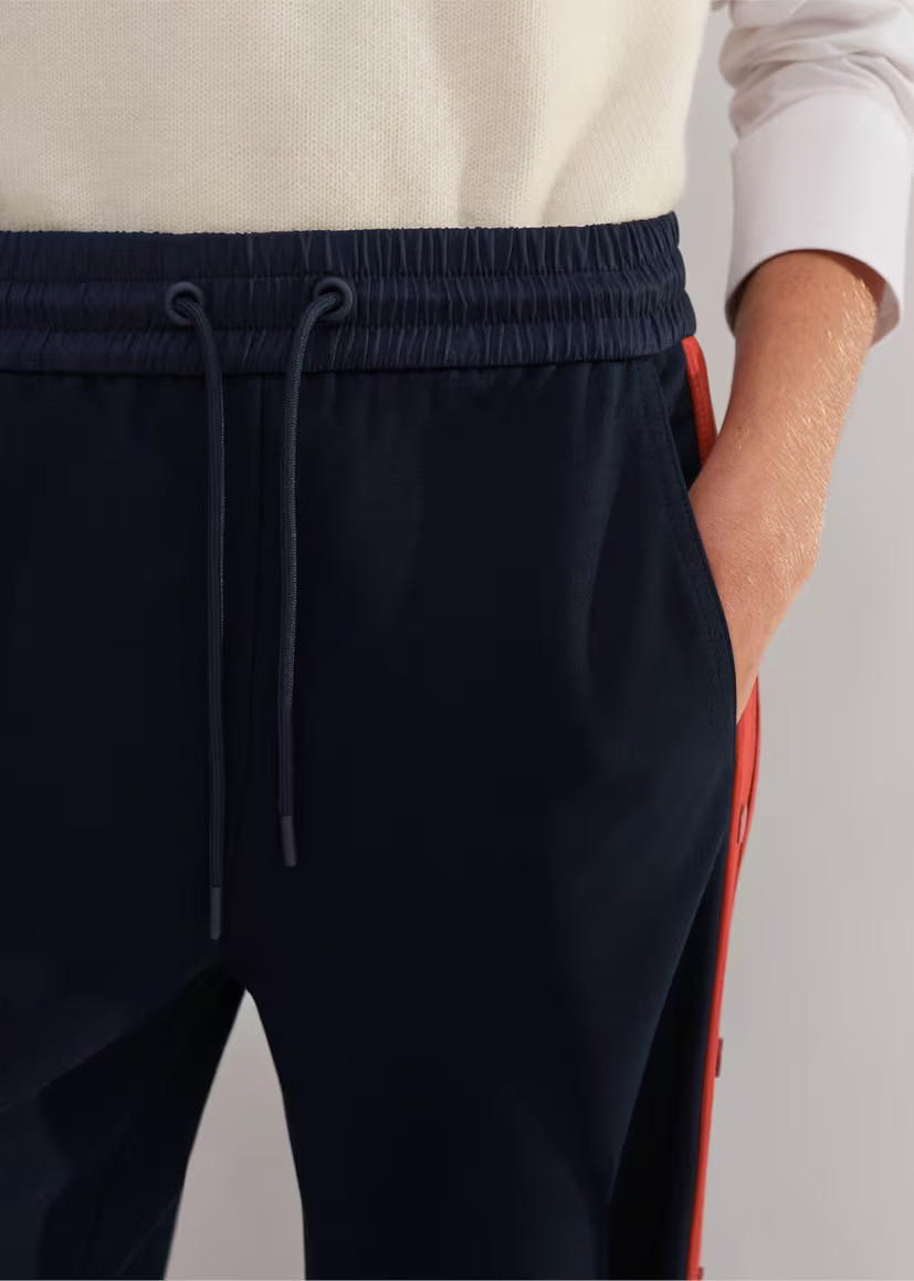 Travel Tailoring Snap Detail Track Pant | ME+EM US