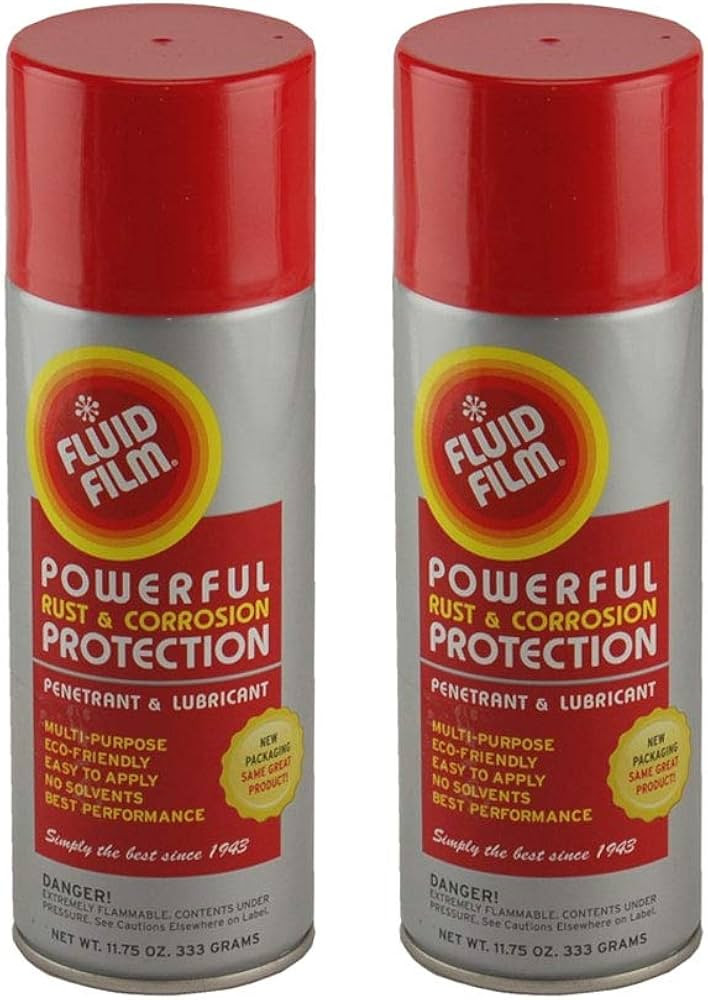 Fluid Film Powerful Rust & Corrosion Protection, Metal Surfaces Penetrant & Lubricant, Marine, Au... | Amazon (US)