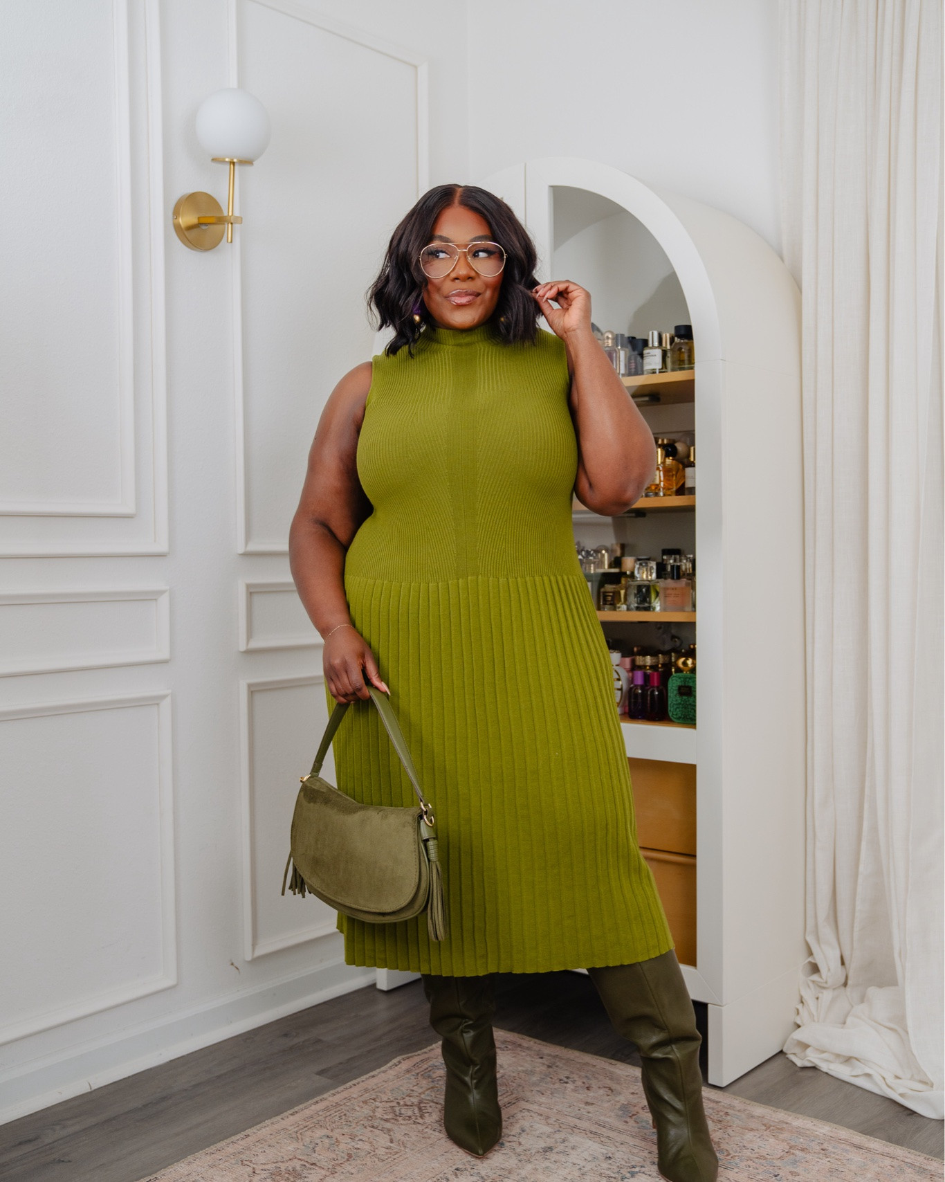 Walmart Fall Office Looks 

Dress XL boots are old from my closet