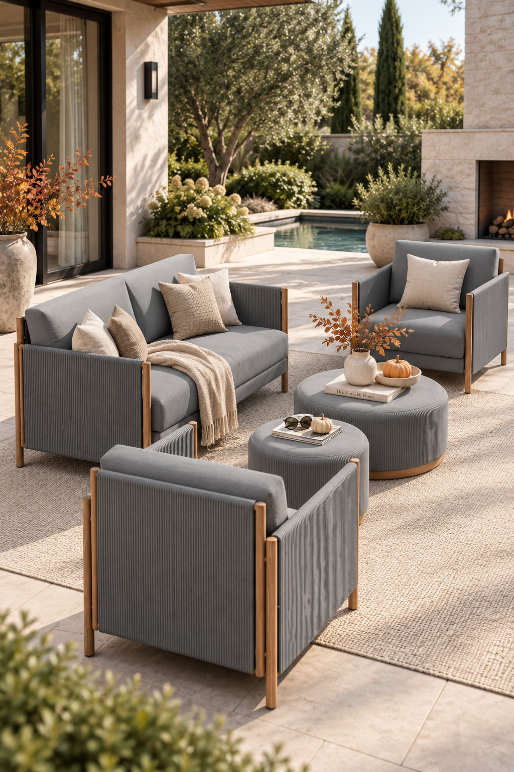 Wayfair Warehouse Clearout — up to 60% off! This modern gray patio conversation set is such a good backyard refresh. Love the clean lines, comfy cushions, and matching tables for a polished outdoor setup that still feels super easy and livable. #WayfairFinds #WayfairSale #PatioFurniture #OutdoorConversationSet #BackyardIdeas #FallPatio #OutdoorLiving #PatioDecor #BackyardMakeover 

 #LTKSeasonal #LTKHome #LTKSaleAlert