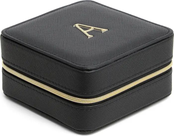 Initial Square Zip Travel Case | Nordstrom