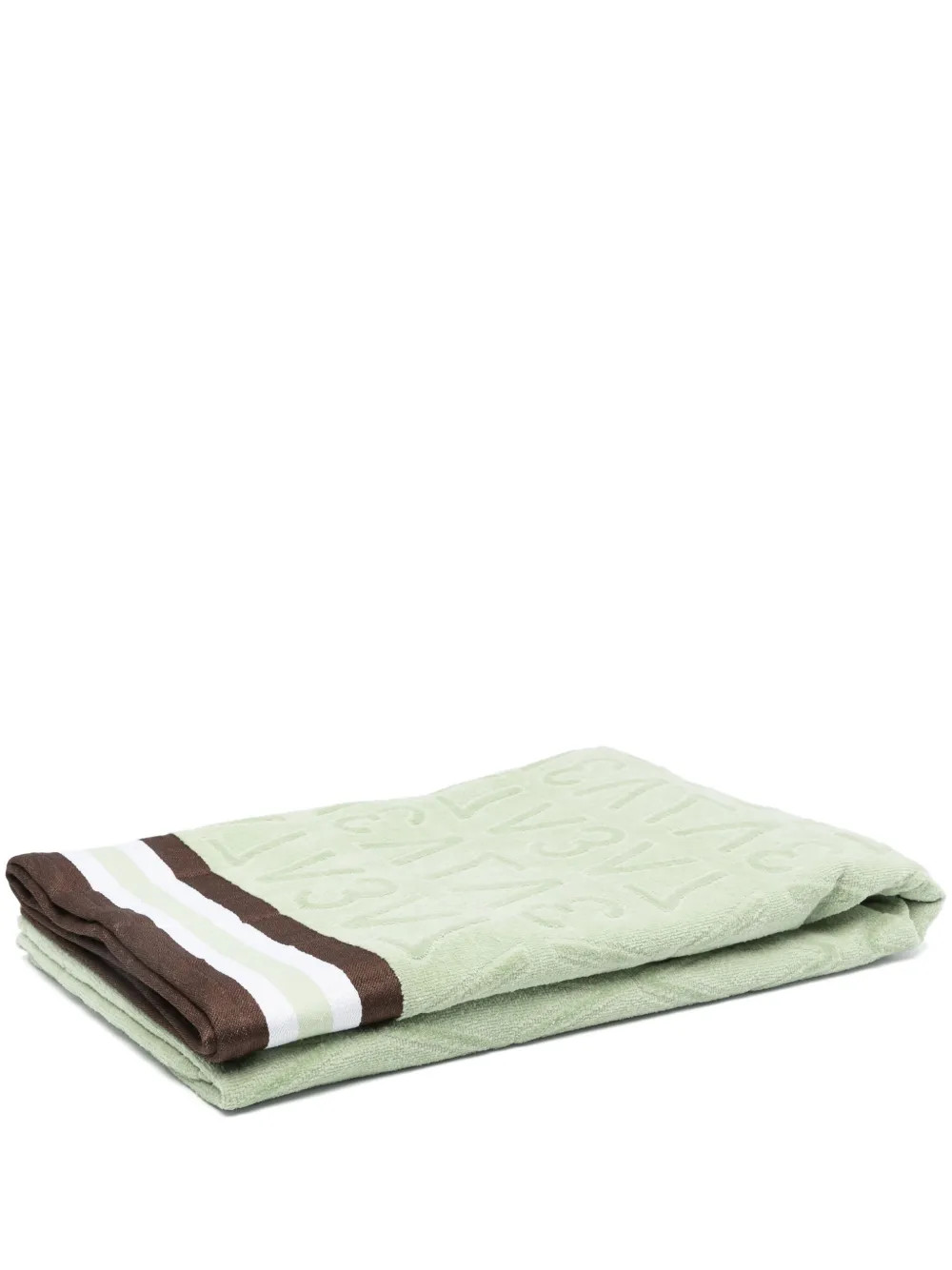 V°73 Ruby Beach Towel | Green | FARFETCH AU | Farfetch Global