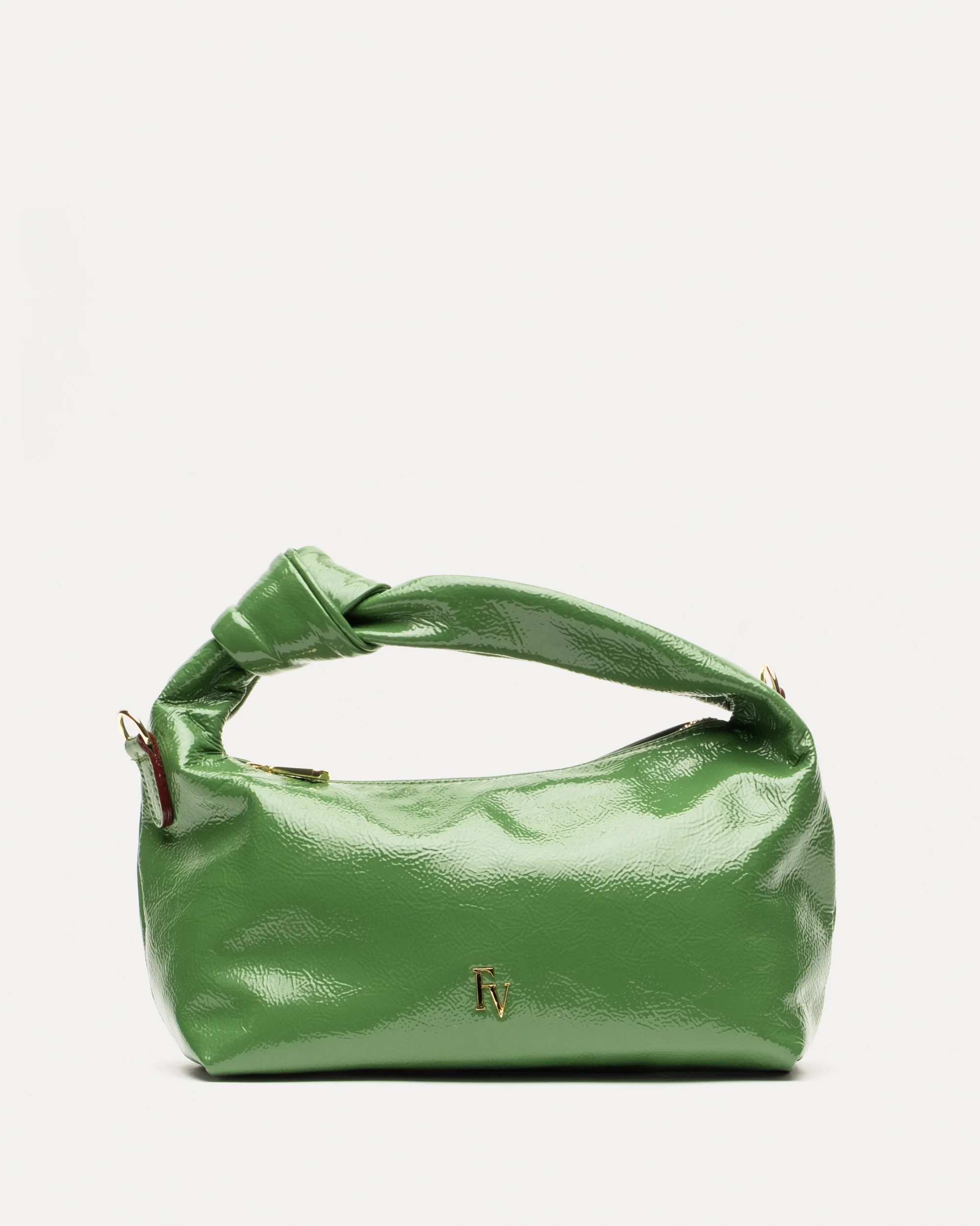 Tinsley Hobo Naplak Green | Frances Valentine