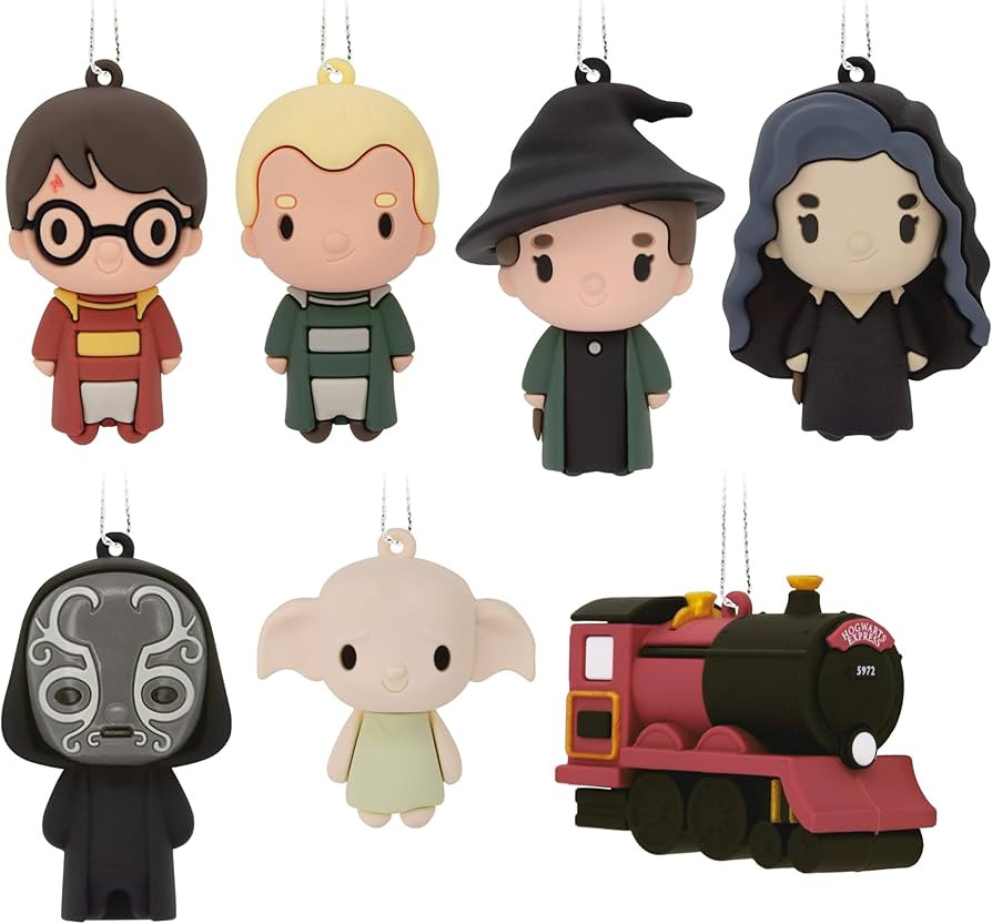 Hallmark Harry Potter Set 2 Mystery Christmas Ornaments, Shatterproof, Set of 2 | Amazon (US)