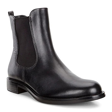 Women's ECCO® Sartorelle 25 Leather Chelsea Boot | Black | ECCO UK