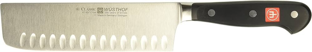 WÜSTHOF Classic 7" Hollow Edge Nakiri Knife | Amazon (US)