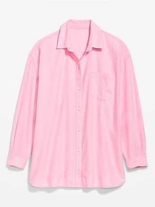 Oversized Boyfriend Shirt for Women | Old Navy (CA)