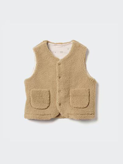 Fleece Pile Lined Vest | UNIQLO (US)