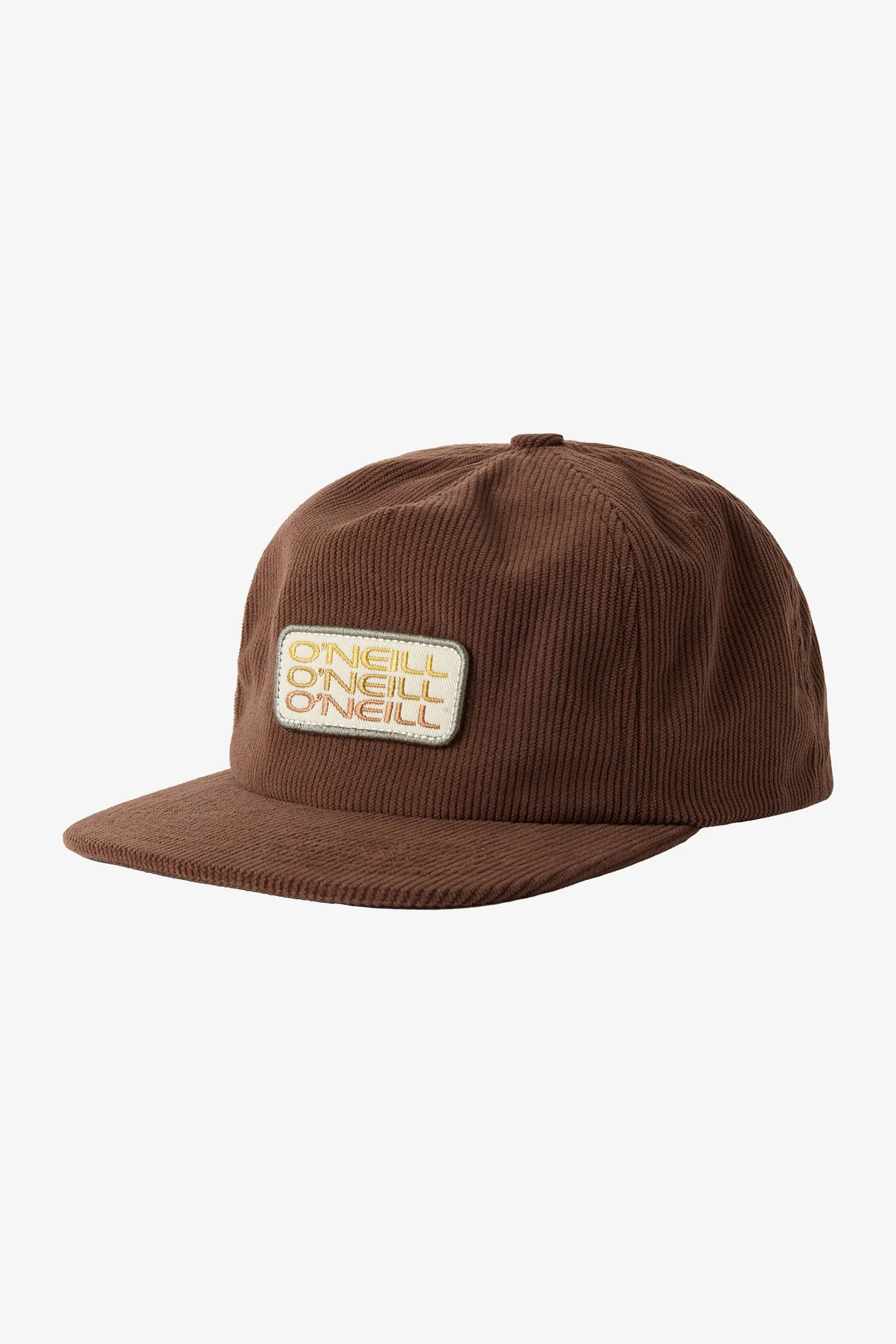 O'Neill Men's Static Cord Snapback Hat in Teak, Polyester | O'Neill