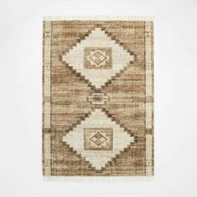 Double Medallion Persian Style Rug Tan - Threshold™ designed with Studio McGee | Target