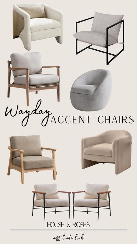 The perfect accent chairs on sale for wayday! 

#LTKstyletip #LTKhome #LTKcanada