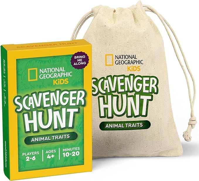 National Geographic - Outdoor Scavenger Hunt for Kids | Camping Outside Kids Games & Toys for Kid... | Amazon (US)