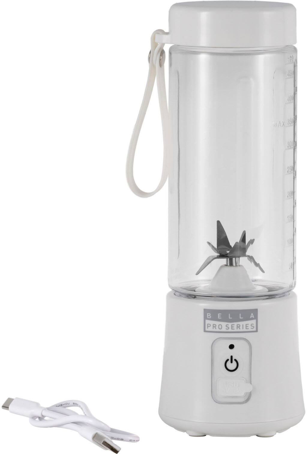 Bella Pro Series Portable To-Go Blender White 90180 - Best Buy | Best Buy U.S.