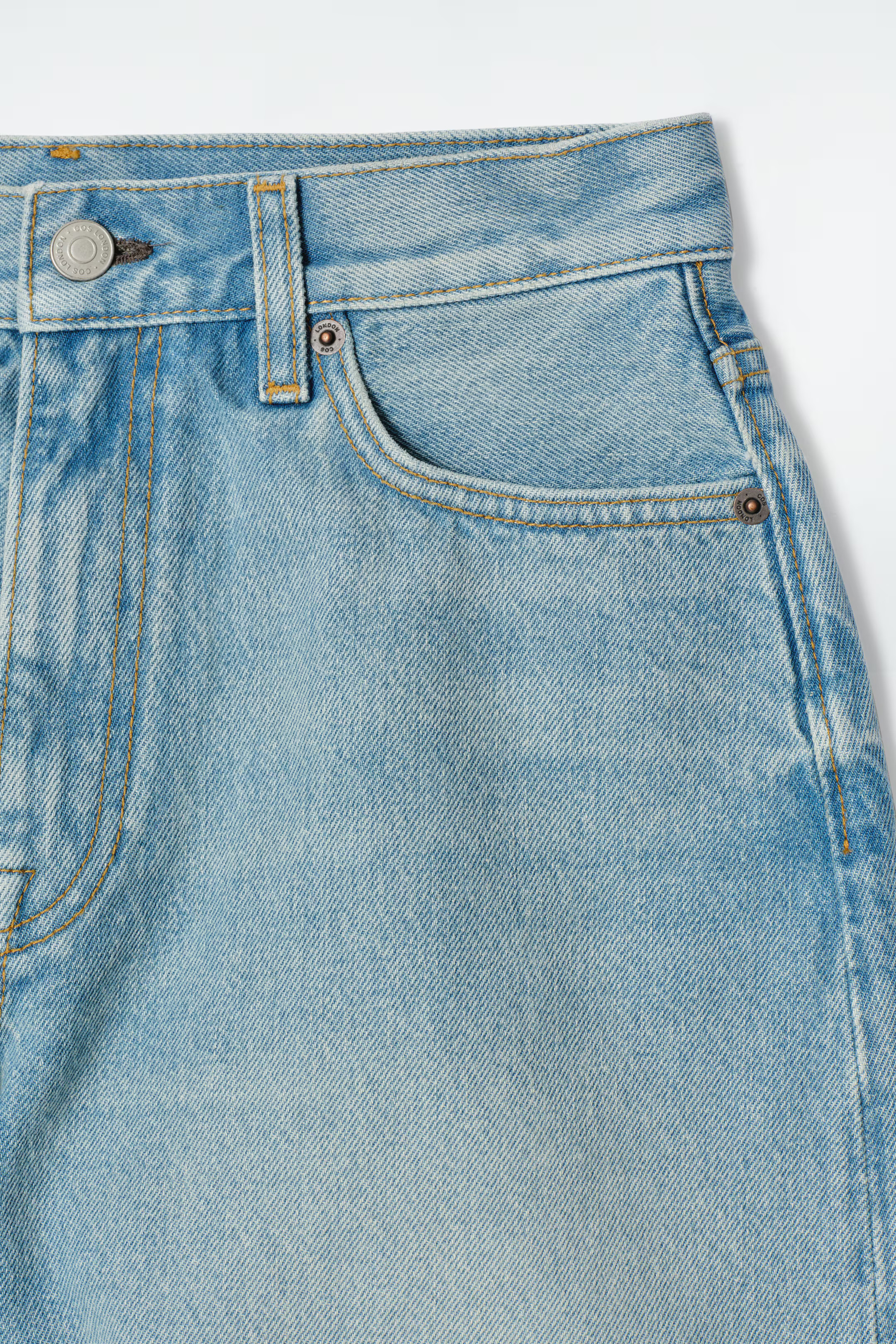 HIGH-RISE DENIM SHORTS | COS UK