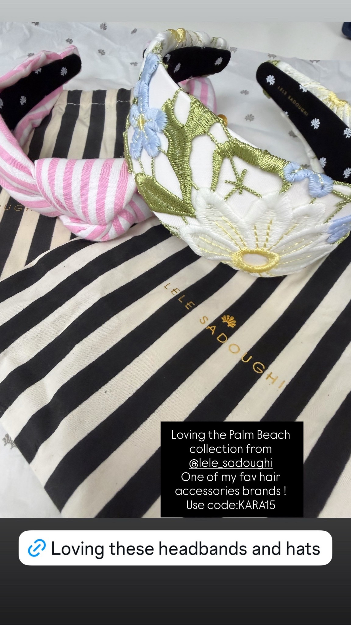 Use code:KARA15 for 15% off my fav hair accessories these are from the latest collection #lelesadoughi

#LTKmomlife #LTKMothersDay #LTKdayinmylife