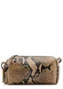 Kye mini snake-effect leather and suede cross-body bag | Harvey Nichols