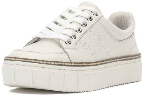 Vince Camuto Women's RANDAY Sneaker, Bright White, 7.5 | Amazon (US)