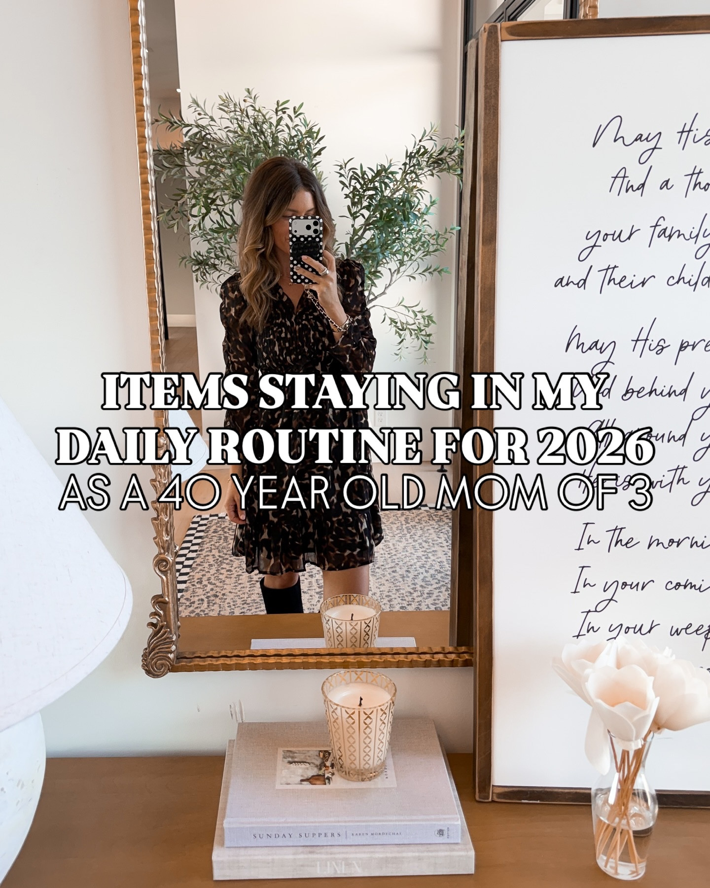 What is definitely staying in my daily routine for 2026 as a 40 year old mom or 3! These tried and true items are staying my favorites going into the new year… What are yours? I’m looking to simplify but keep the good stuff!

🔗:

🔍: top sellers, favorite products of 2025, clean beauty, led mask, towel warmer, robe, skylight calendar, kindle, nioxin, scalp massager, hair health, hair vitamins, Hydrojug, Riki loves Riki mirror, vanity mirror, moms over 40 style, Texas content creator