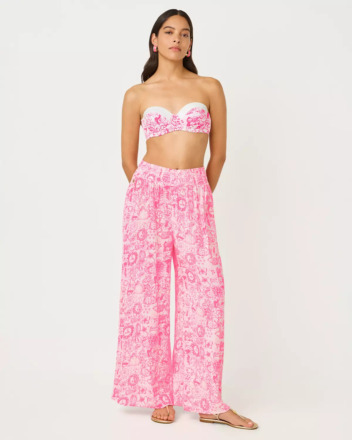 30" Enzo Cotton Cover-Up Pant | Lilly Pulitzer