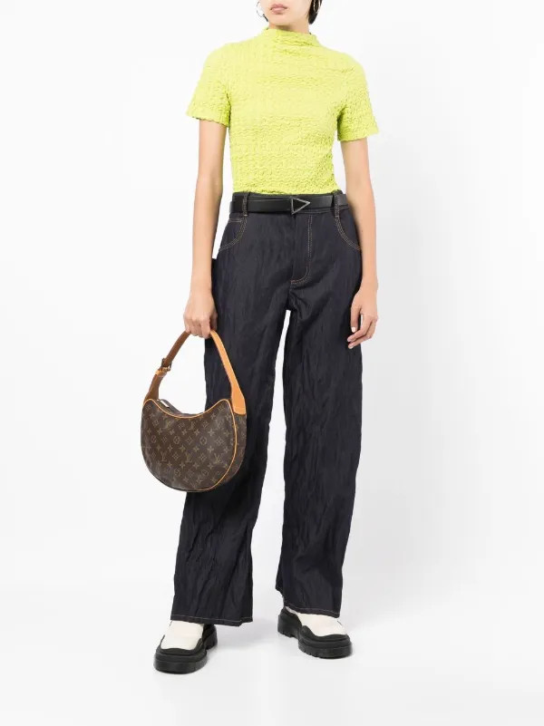 Louis Vuitton Pre-Owned 2002 Croissant MM Shoulder Bag - Farfetch | Farfetch Global