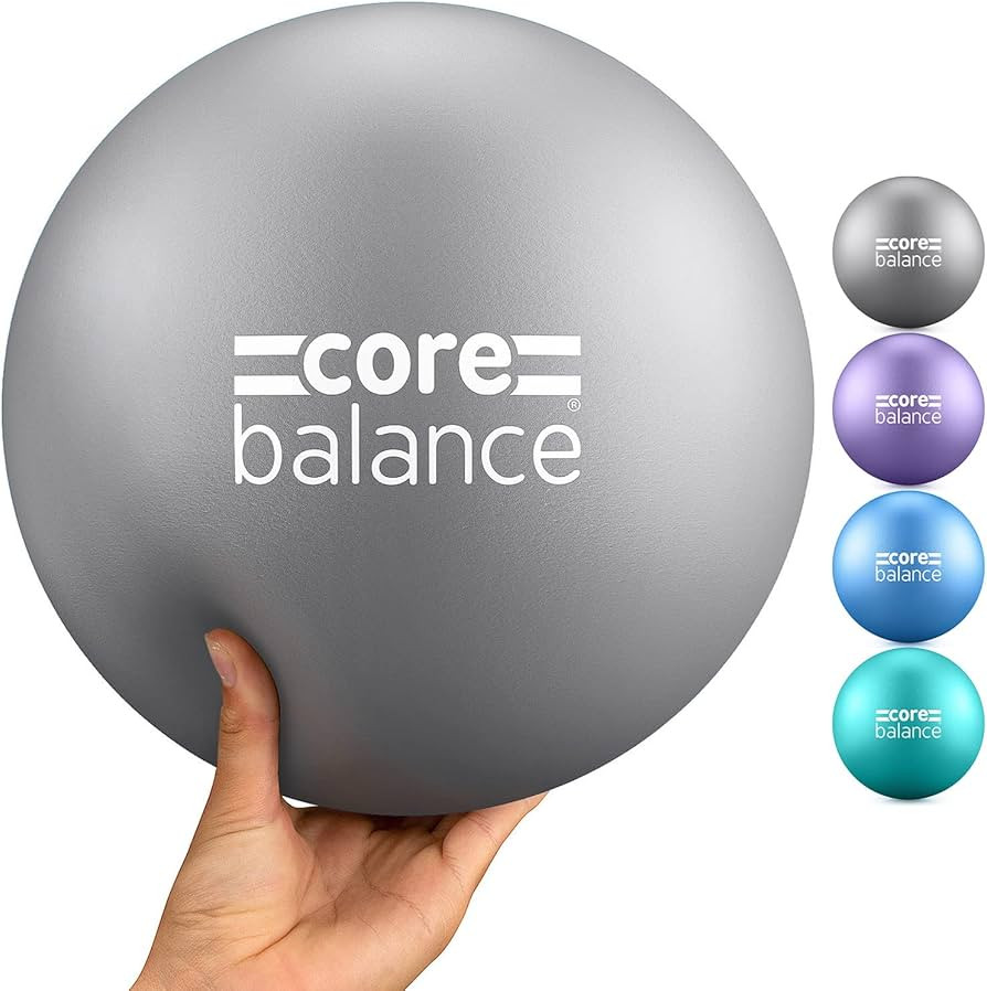 Core Balance Soft Pilates Ball 23cm / 9 Inch, Small Anti Burst, Yoga Exercise Fitness Physiothera... | Amazon (UK)